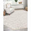 Tapis traditionnel Emigdio couleur nuage-557360682