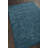 Nathen Authentic Hand-Tufted Handmade Teal Blue Modern Ribbed Solid Wool & Viscose Area Rug-24324144