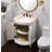 Aravale 25'' Single Bathroom Vanity with Natural Marble Top-1158011202