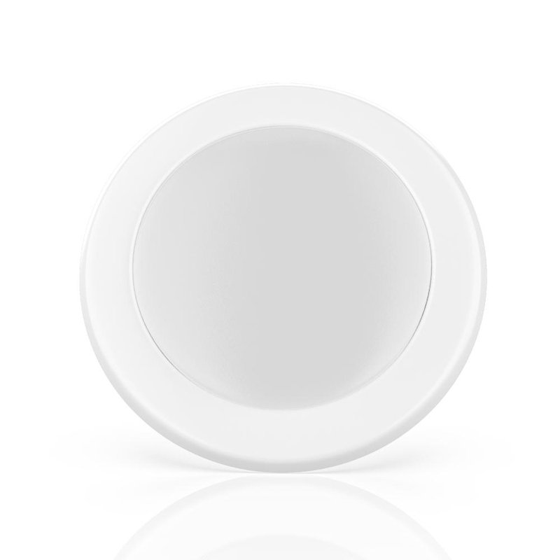 Luminaire à DEL encastré à DEL en surface Gebbert, H 0,63 po x l 4,96 po x P 4,96 po, 10W, 3000 K
