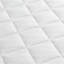 Surmatelas à poches profondes blanc-991471459