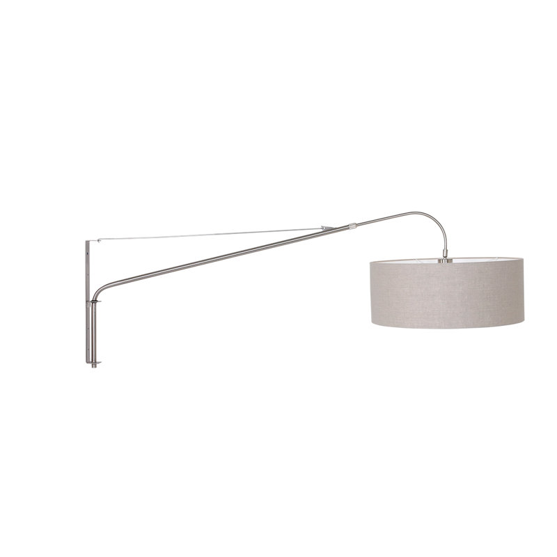 Owings Swing Arm Sconce, Steel, Grey