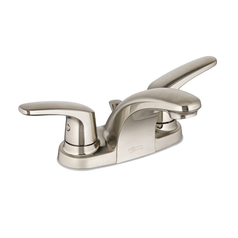 Colony Pro Bathroom Faucet with Drain Assembly, Satin Nickel, With 50/50 Drain