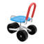 Siège de jardin Stable Workseat Chariot robuste Siège de scooter pivotant à 360 degrés pour la plantation avec roues pour wagon de jardin extérieur