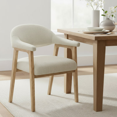 Chaise rembourrée Efren Daina Rosswell