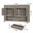 55.1" Upgraded Console Table, Entryway Table with Open Shelf-258338743