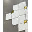 Carrelage mural 3 po x 3,5 po en marbre blanc Thassos