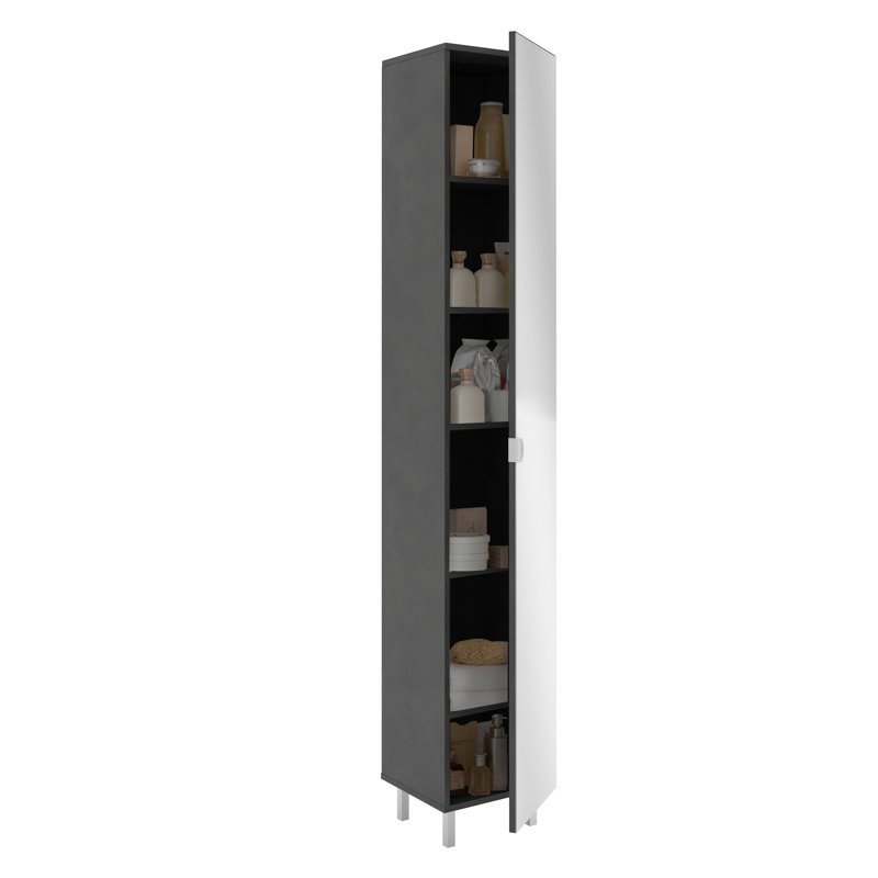 Kwi Freestanding Linen Cabinet