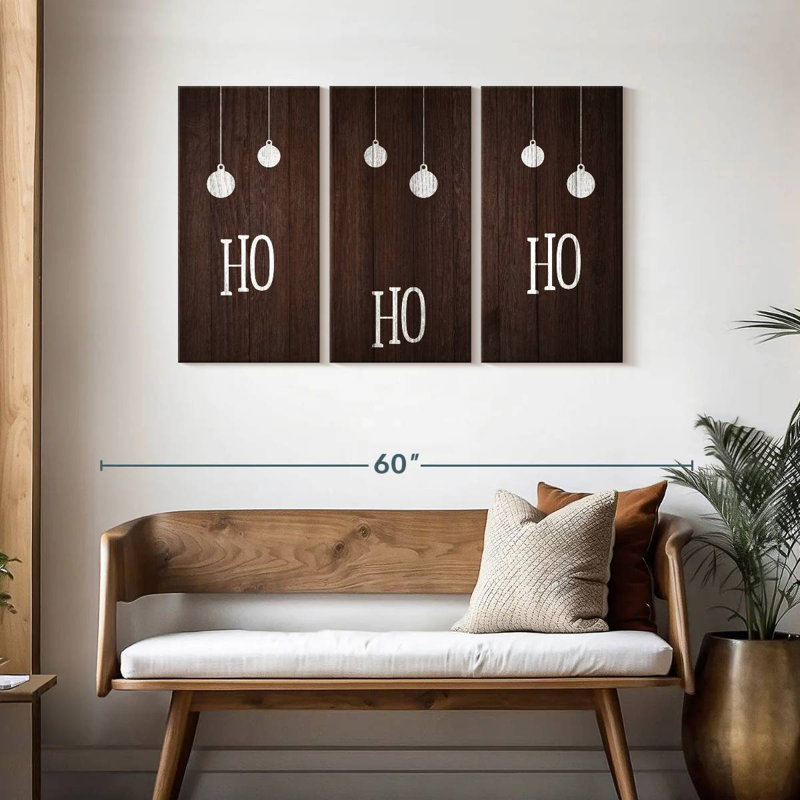 Ho Ho Ho Santa, H 28 po x l 45 po