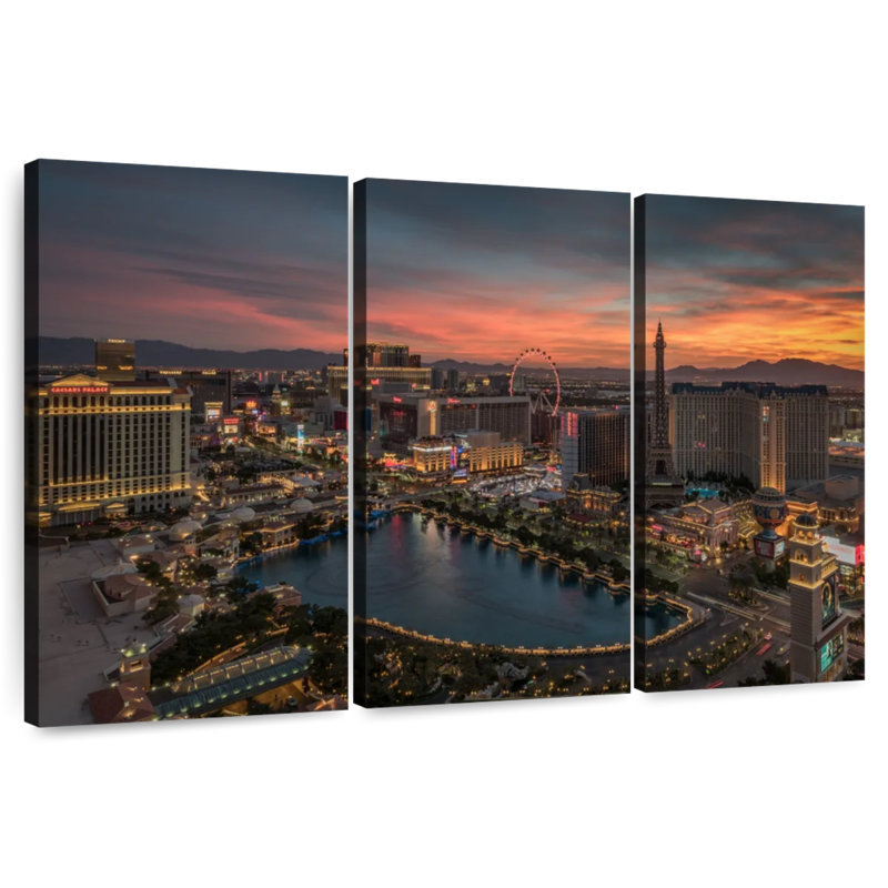 Sireci Las Vegas Sireci Lights, 42" H x 65" W