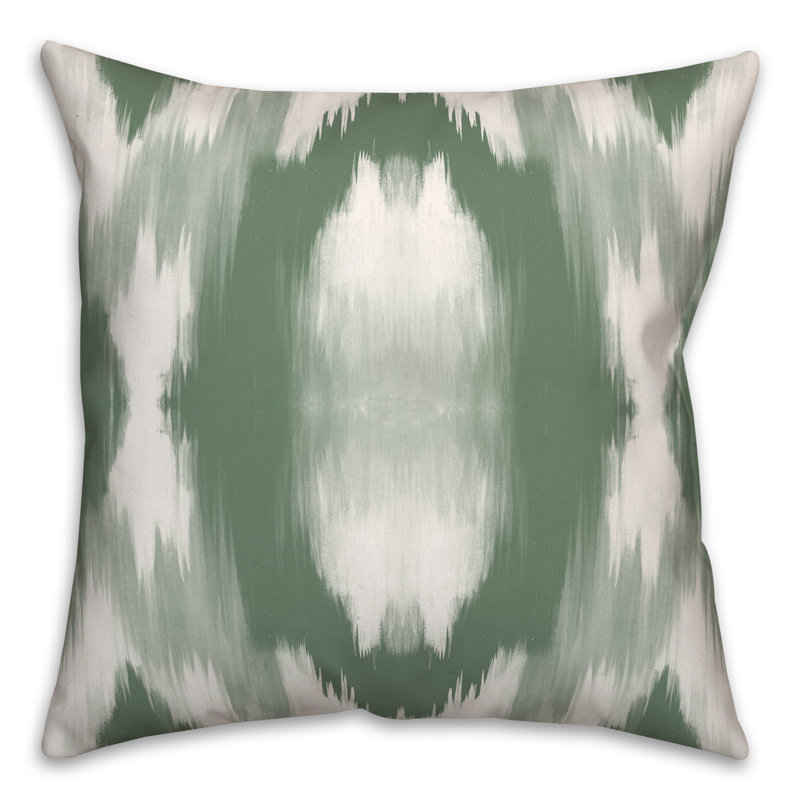 Outdoor Throw Pillow, Green, 16" x 16"
