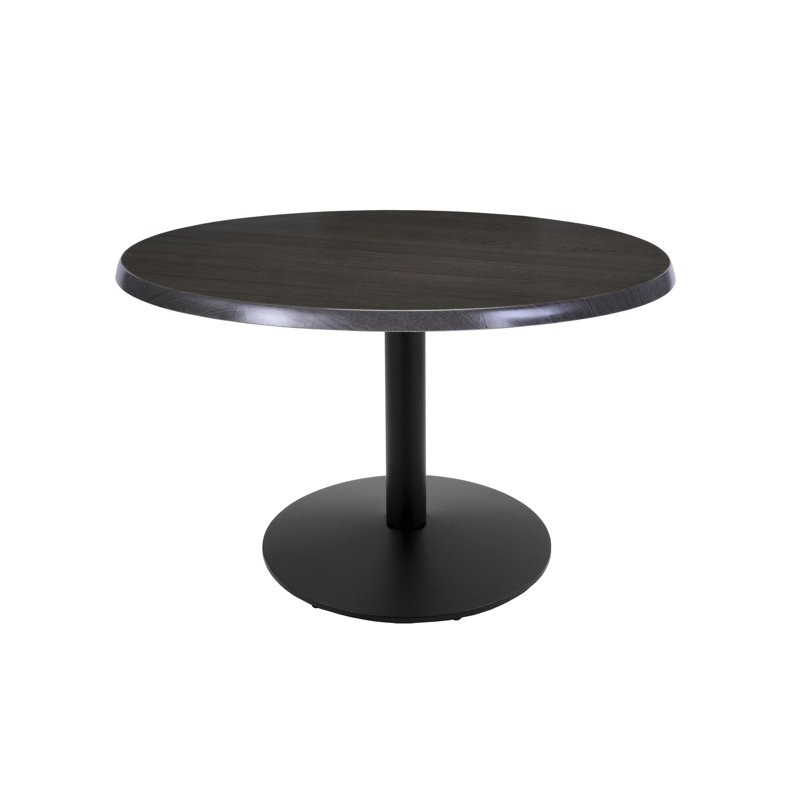 Indoor/Outdoor Table, Charcoal, 30" H x 36" W x 36" D