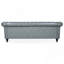 Canapé Chesterfield à accoudoirs roulés 84,65 po