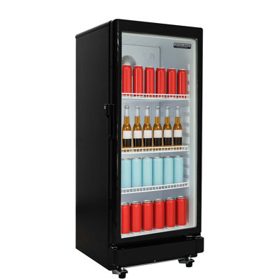 Hamilton Beach 6.0 Cu. Ft. Commercial Beverage Refrigerator, Display Fridge with Tempered Glass Door | Fridge.com