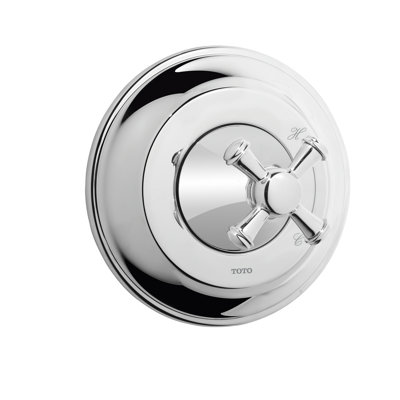Garniture à pression équilibrée TOTO® Vivian ™, chrome poli
