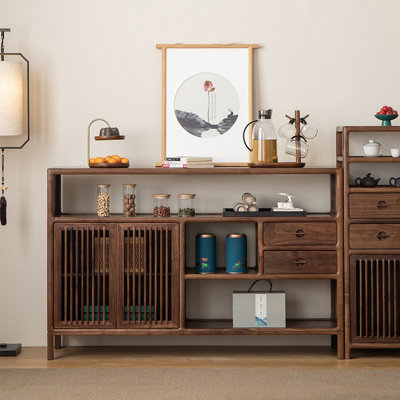 Nouvelle armoire d'appoint d'inspiration zen chinois