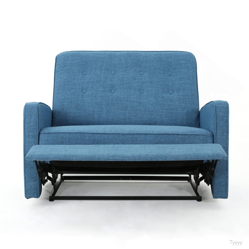 Fauteuil inclinable manuel 47 po de largeur, Bleu