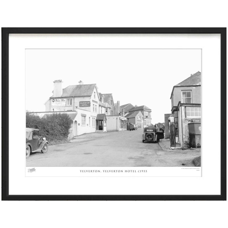 Yelverton, Yelverton Hotel C1955 by Francis Frith - Single Picture Frame Print, 45cm H x 60cm W x 2.3cm D