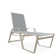 Holna Outdoor Rust-Resistant Metal Chaise Lounge