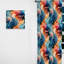 Motif cachemire artistique - rideau en velours glamour - obscurcissant - 1 panneau-107596931