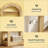 Arched  Display Shelf,5-Tier Bookshelf,Versatile Bookcase-786485316