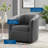 Modway Prospect Performance Velvet Swivel Armchair-544156151