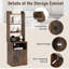 45cm W Manufactured Wood Bedside Table-120613821