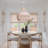 Calpella -Natural and White Rattan Light Pendant-2078343070