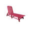 Chaise longue de jardin inclinable Brasstown-86864184