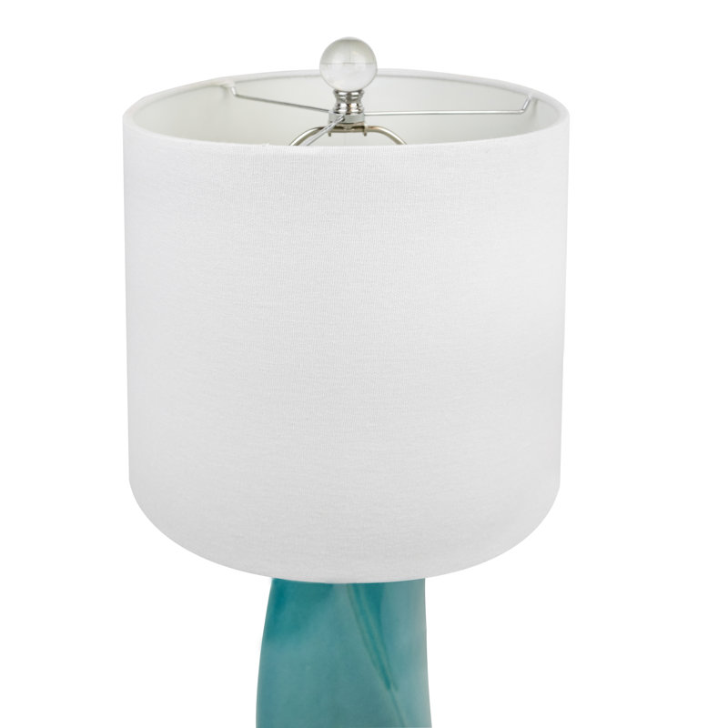 Tamworth Ceramic Novelty Lamp, Turquoise