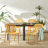 Modern Stackable Outdoor & Indoor Plastic Dining Chairs Set, Armchairs Set, Weather-Resistant, Ideal for Patios, Cafes, and Home Use, Set of 4, Grey-2037582114