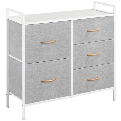 Thibaud 83cm W 5 - Drawer Chest of Drawers