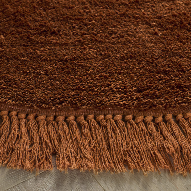 Vermont 575 Hand Tufted Performance Solid Color Rug, Round 3'