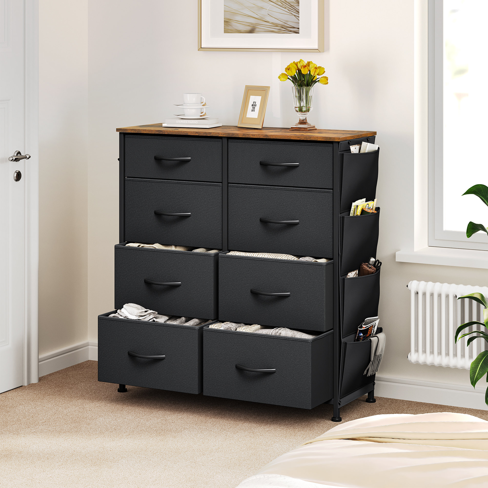 Wrath Drawers Rebrilliant Ardale 86cm W 8 - Drawer Chest of Drawers | Wayfair.co.uk