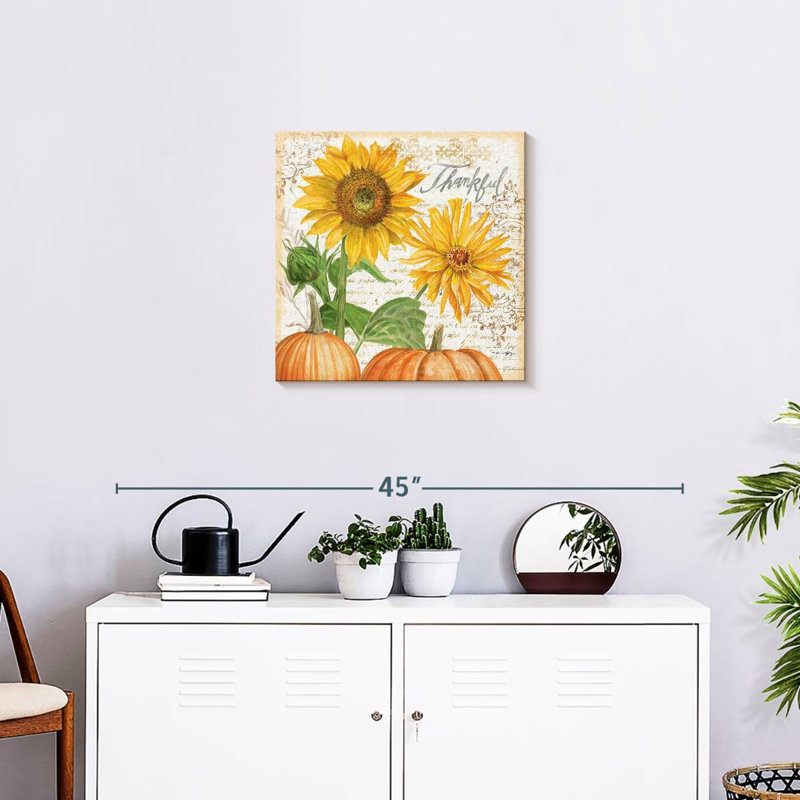 Harnek Fall Florals I, H 20 po x l 20 po