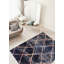 Tapis bleu marine / rouge Stigall-427100176