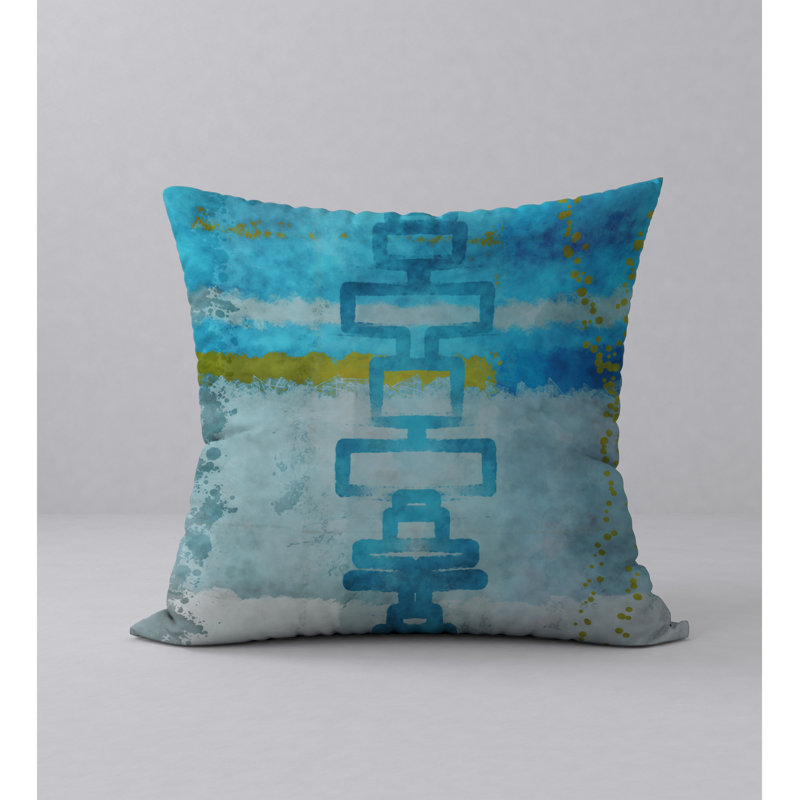 Housse de coussin carrée en épinette Jewel, 24" X 24"
