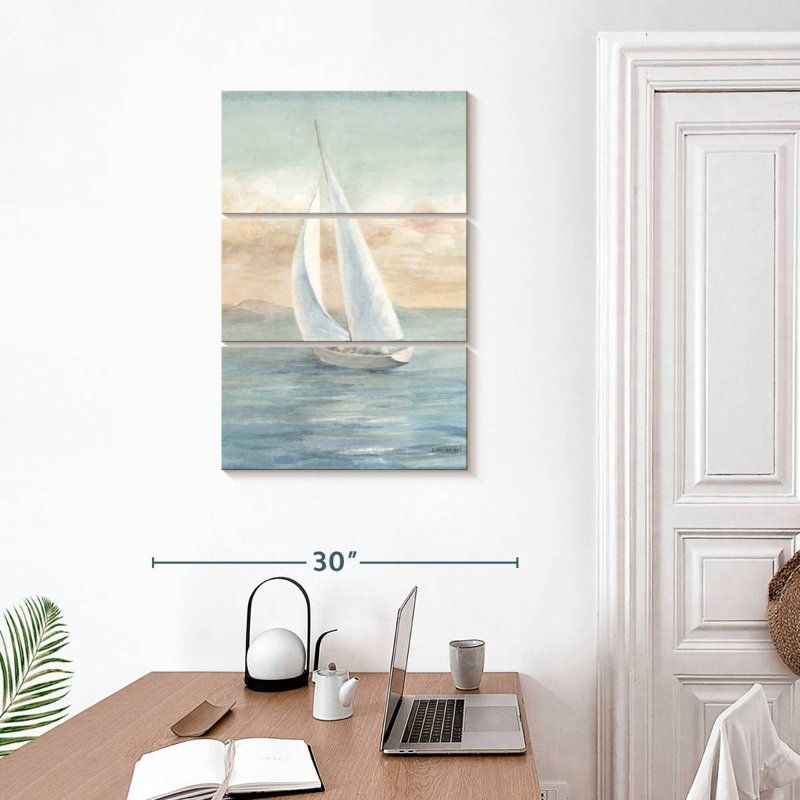 Beach full sail i Aletra, H 32 po x l 20 po