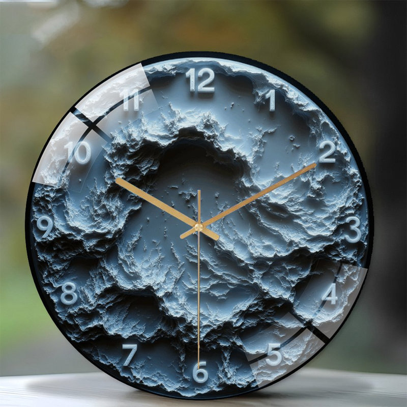 Horloge murale élégante 12 po