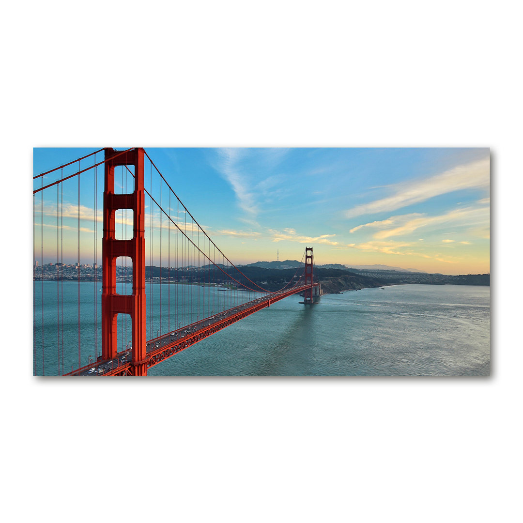 San Francisco Bridge - Wrapped Canvas Print