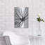 «Black Ink Flower Ii» par Linda Woods, Wrought Studio ™, art mural en métal-303288771