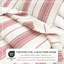 Ensemble de courtepointe réversible rayé de style campagnard avec taies décoratives-420414250-505973274