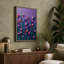 Pink Carnation Field Botanical - Wrapped Canvas-594379531-594379524