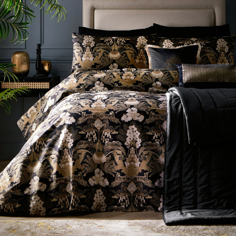 Suburban Jungle Cotton Duvet Set, Super King - 2 Standard Pillowcases