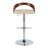 Laurenzio Adjustable Bar Stool with Rounded T Footrest-107686912-107686926