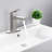 Modern Style Bathroom Faucet In Brushed Nickel - 1 Handle Deck Mount, Soft Flow, And Stable Hole Mounted Tap Water Saving, Easy Flow Control, Scratch- Finish-121675778