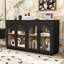 Buffet multifonctionnel avec portes et tablettes arquées-129441477