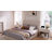 30.7inch Farmhouse 1 Drawer Nightstand And 1 Open Storage Cabinet, White - 2PCS-2008030247-1994672434