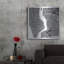 Art mural en métal «New York Map Black» par Laura Marshall-102873101