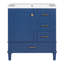 Meuble-lavabo simple avec plateau Sanfra 30-508082890